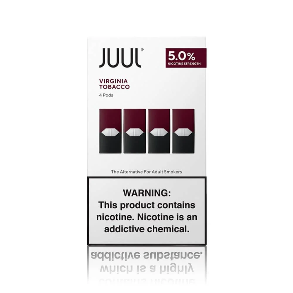 Juul Pods Virginia Tobacco 5% Nicotine