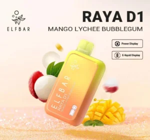 ELF BAR RAYA D1 Mango Lychee Bubblegum