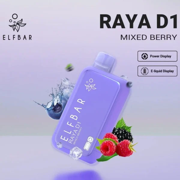 ELF BAR RAYA D1 Mixed Berry