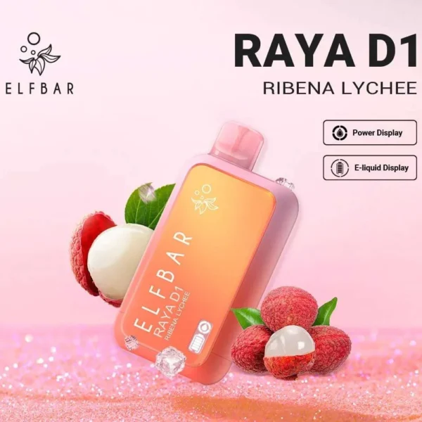 ELF BAR RAYA D1 Ribena Lychee