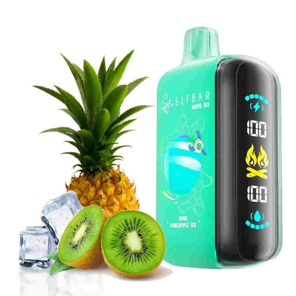 ELF BAR RAYA D3 Pineapple Kiwi Ice 25000