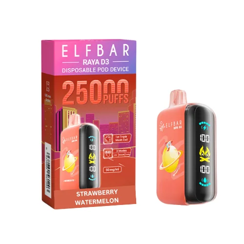 ELF BAR RAYA D3 Strawberry Watermelon 25000