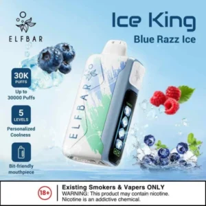 Elf Bar Ice King Blue Razz Ice 30K