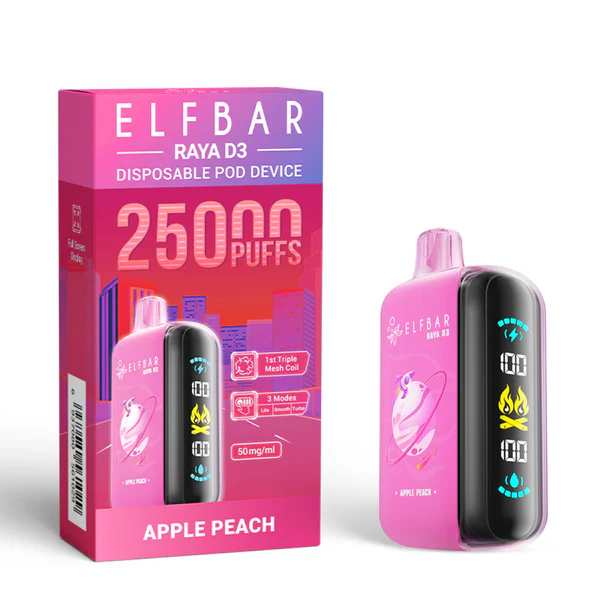 Elf Bar Raya D3 Apple peach 25000