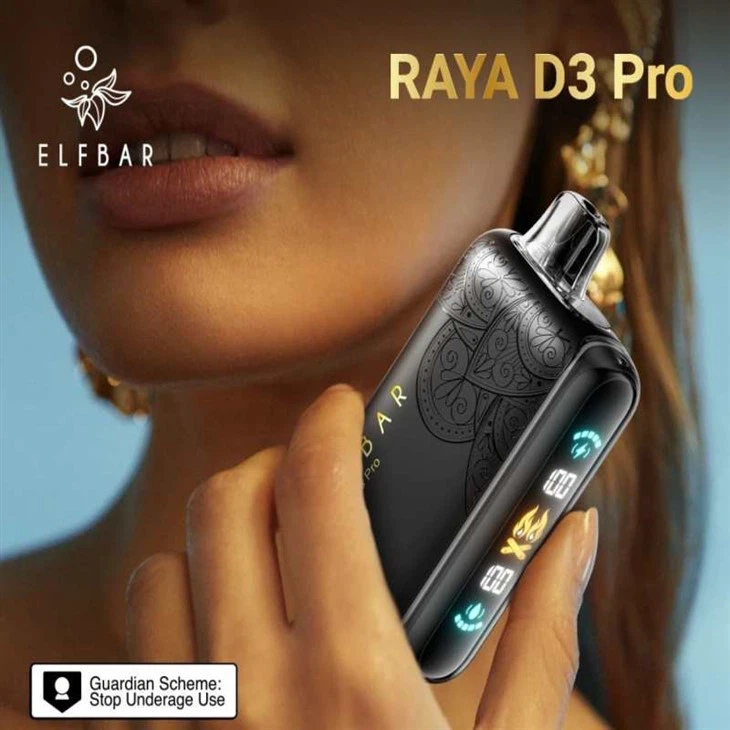 Elf Bar Raya D3 Pro 30K Peach Mango Watermelon Ice