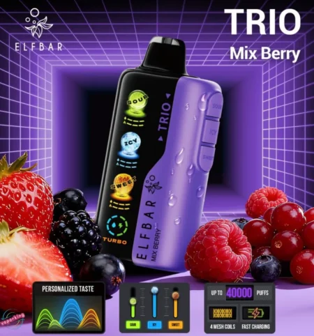 Elf Bar TRIO 40000 Puffs Mix Berry