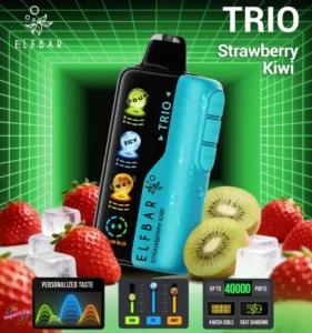 Elf Bar TRIO 40000 Puffs Strawberry Kiwi
