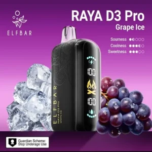 Elf bar Raya d3 pro 30k Grape ice