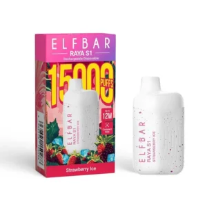 ELF BAR RAYA S1 15K Puffs Strawberry Ice