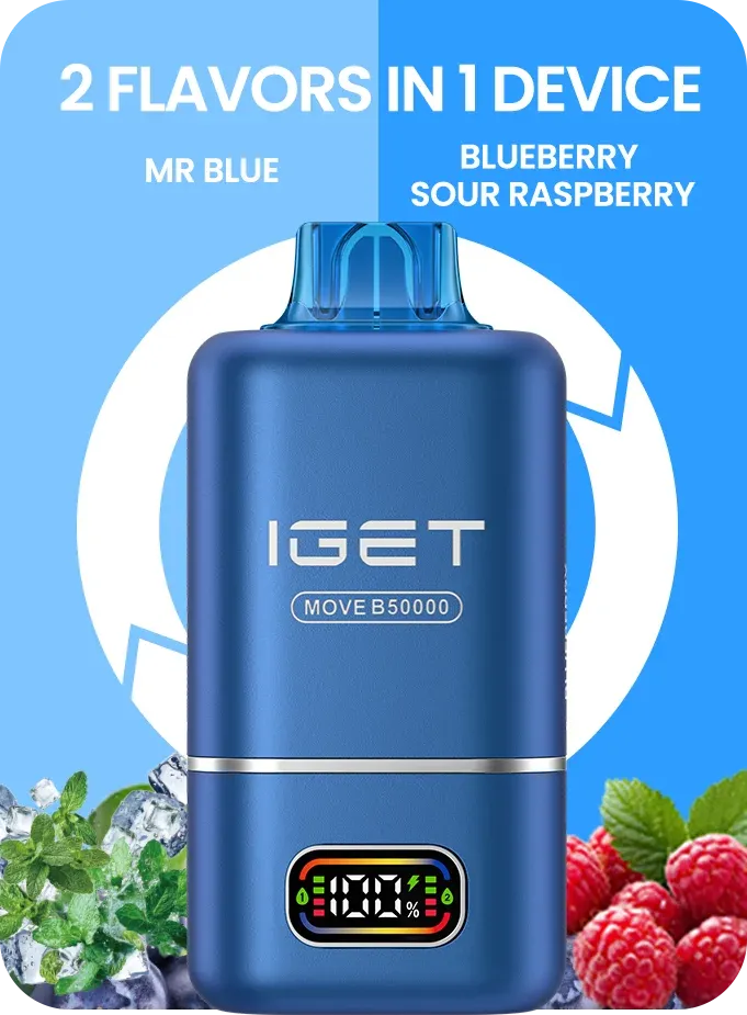 IGET Move Blue  Blue Sour Raspberry