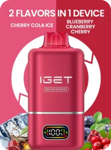 IGET MOVE B50000 50k Puffs 2 Flavours in 1 device 2