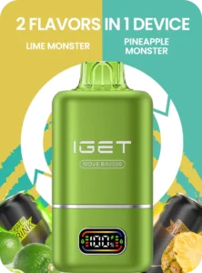 IGET MOVE B50000 Lime Monster Pineapple Monster 50K Puffs Vape