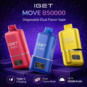 IGET MOVE B50000 Strawberry Banana Ice Cream Strawberry Ice
