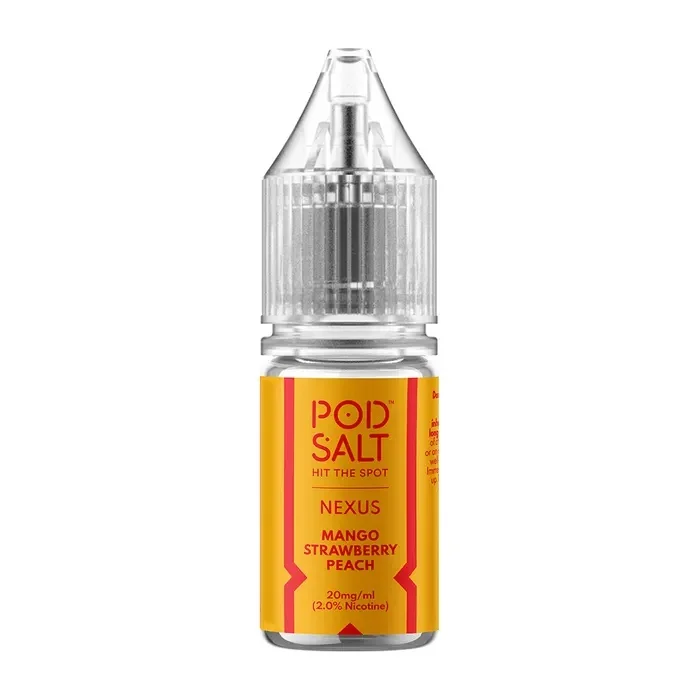 Second image of POD SALT Mango Strawberry Peach Nicotine Salt