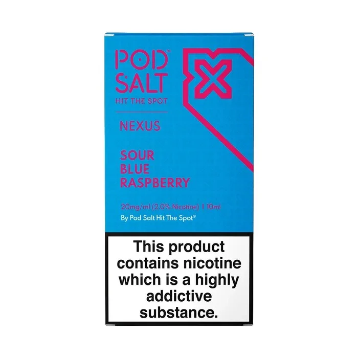 Second image of Sour Blue Raspberry POD SALT NEXUS