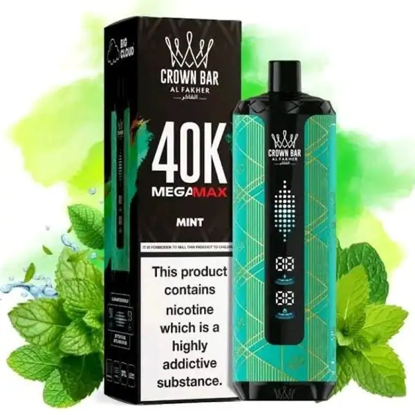 AL Fakher Mega Max - Mint - 40K Puffs