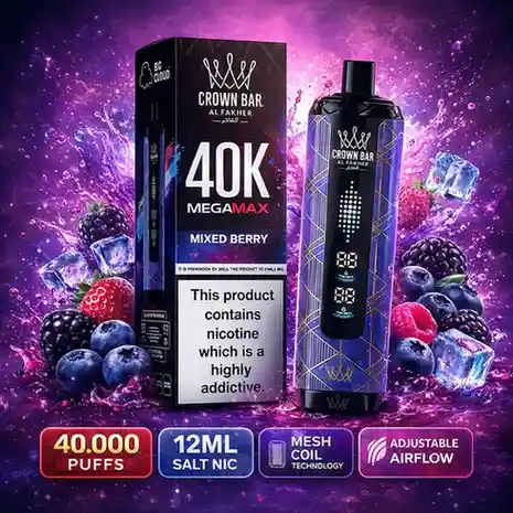 AL Fakher Mega Max - Mixed Berry (40k Puffs)