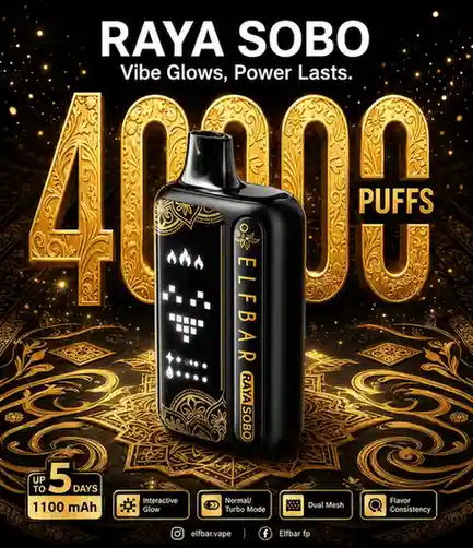 Cola Ice – Elf Bar Raya SOBO 40K Puffs