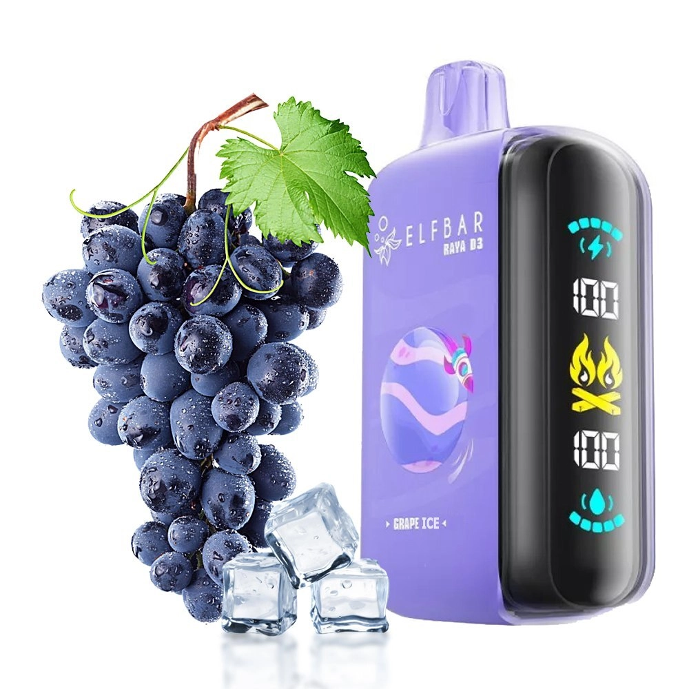 Elf Bar Raya D3 Grape ice - 25000