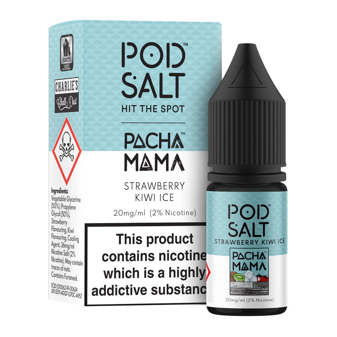 Pod Salt Strawberry Kiwi ice – Nicotine Salt