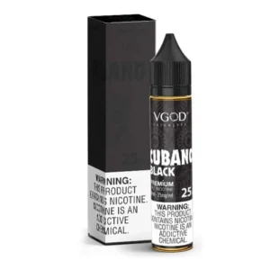 VGOD Cubano Black Nicotine Salt