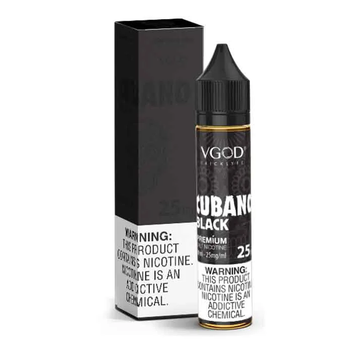 VGOD Cubano Black - Nicotine Salt