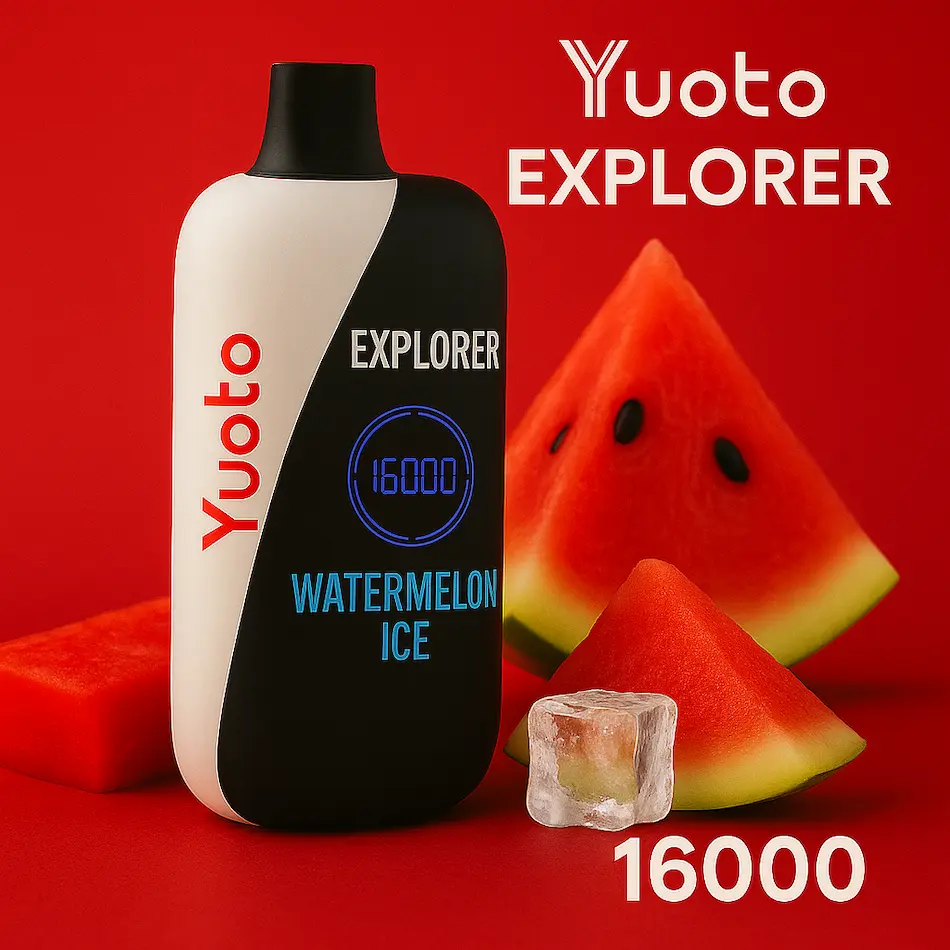 Watermelon Ice - Yuoto Explorer - 16,000 Puffs