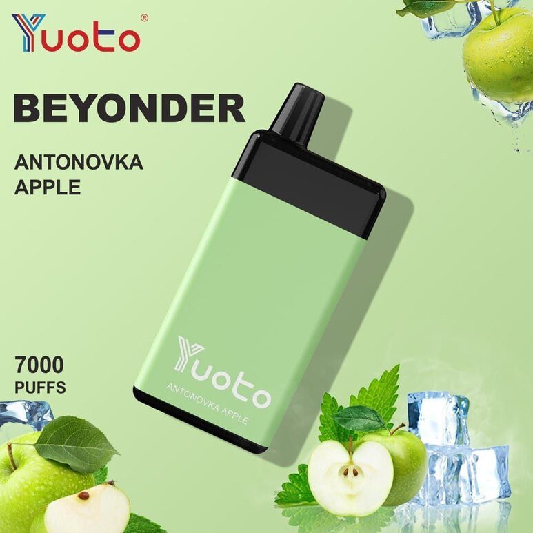 Yuoto Beyonder Antonovka Apple 7000 Puffs Disposable Vape