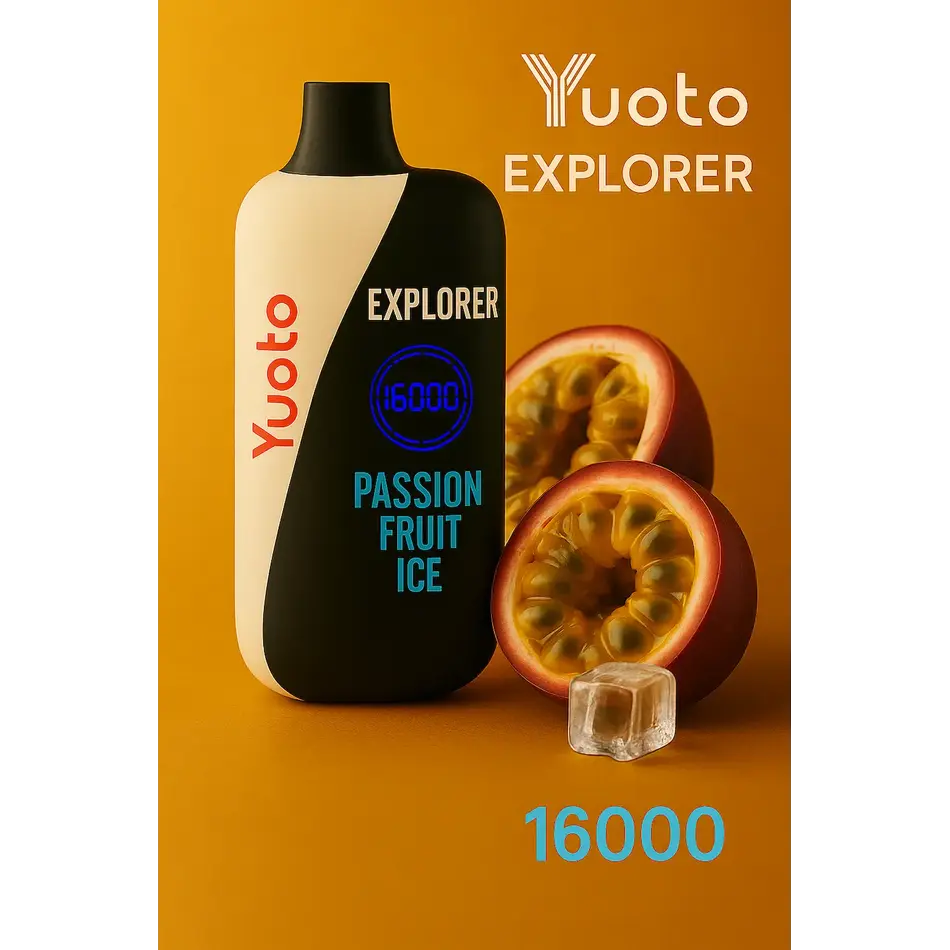 Yuoto Explorer Passion Fruit Ice – 16K Puffs